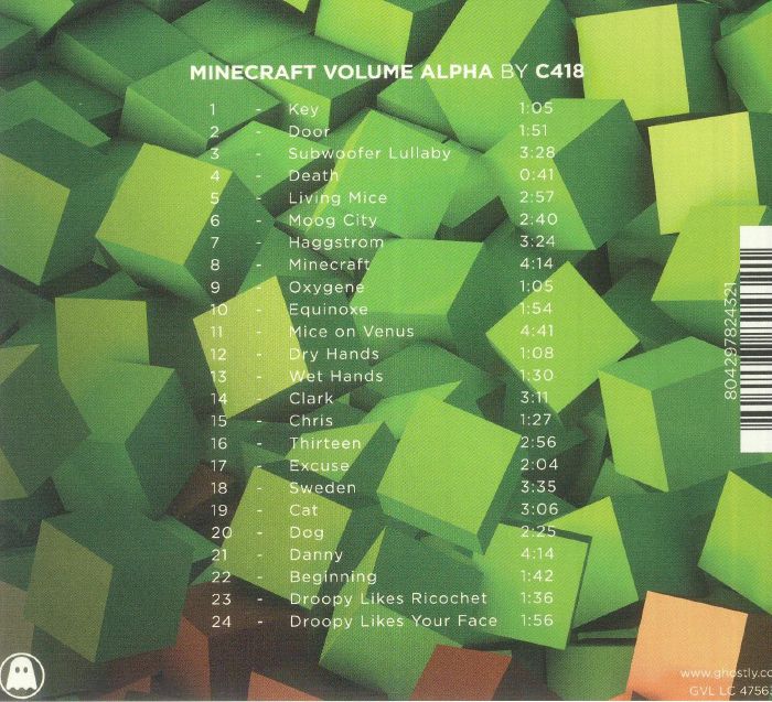 Minecraft Volume Alpha (Soundtrack) - C418 (CD)