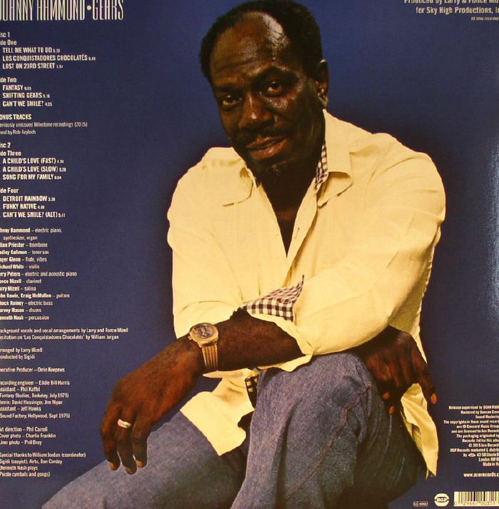 Gears: Remastered Plus 6 (Renkli Plak) - Johnny Hammond