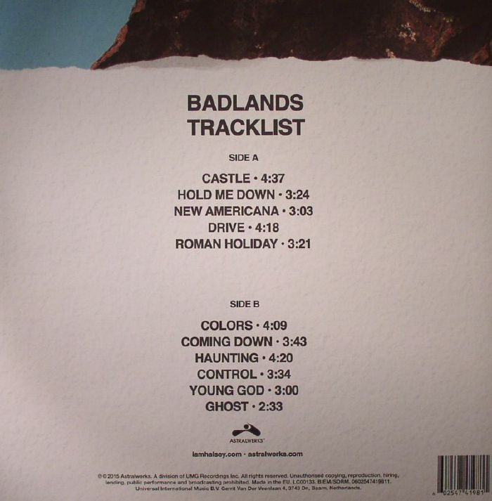Badlands - Halsey