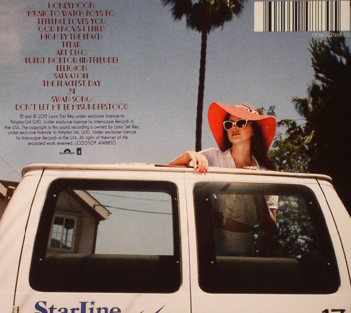 Honeymoon - Lana Del Rey (CD)