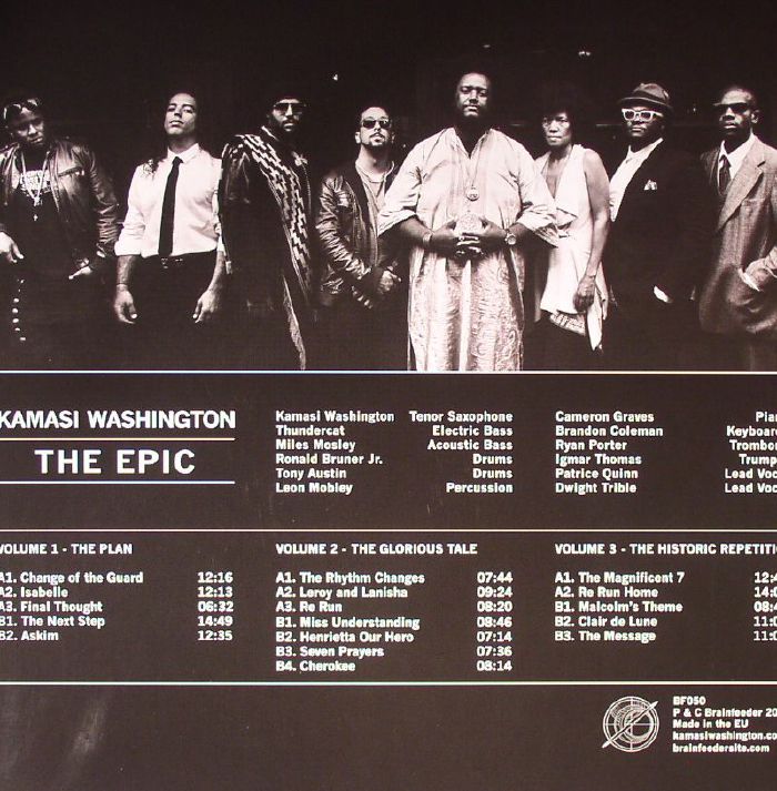 The Epic: Volume 1 2 & 3 - Kamasi Washington