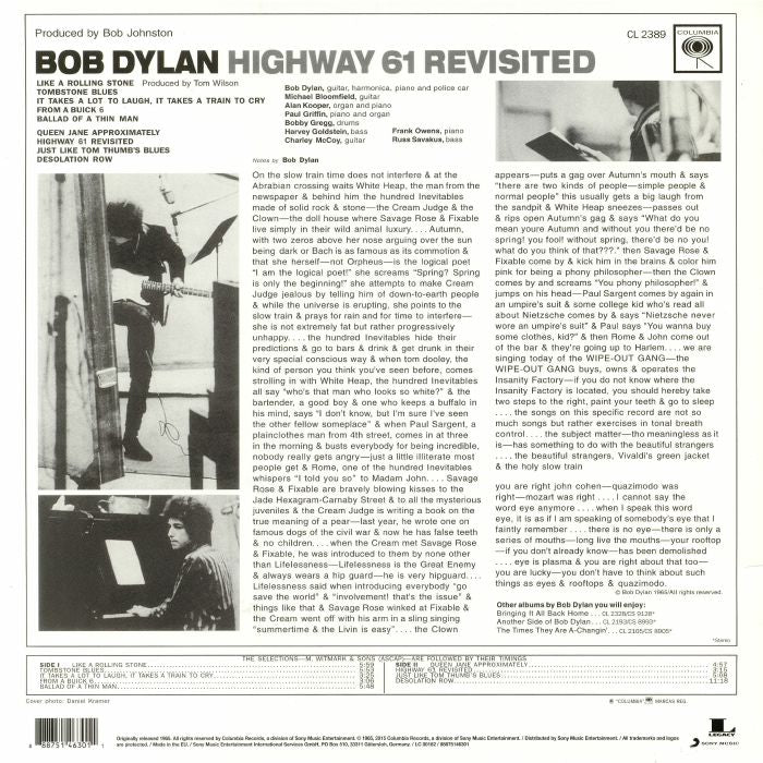 Highway 61 Revisited - Bob Dylan