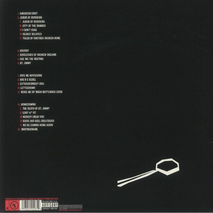 American Idiot (Renkli Plak) - Green Day