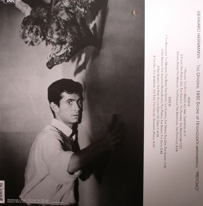 Psycho (Soundtrack) (Remastered) (Renkli Plak) - Bernard Herrmann