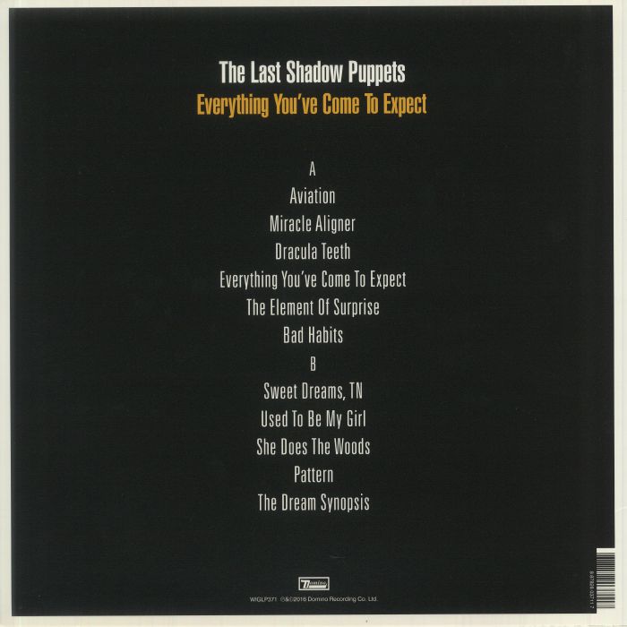 Everything You've Come to Expect - The Last Shadow Puppets