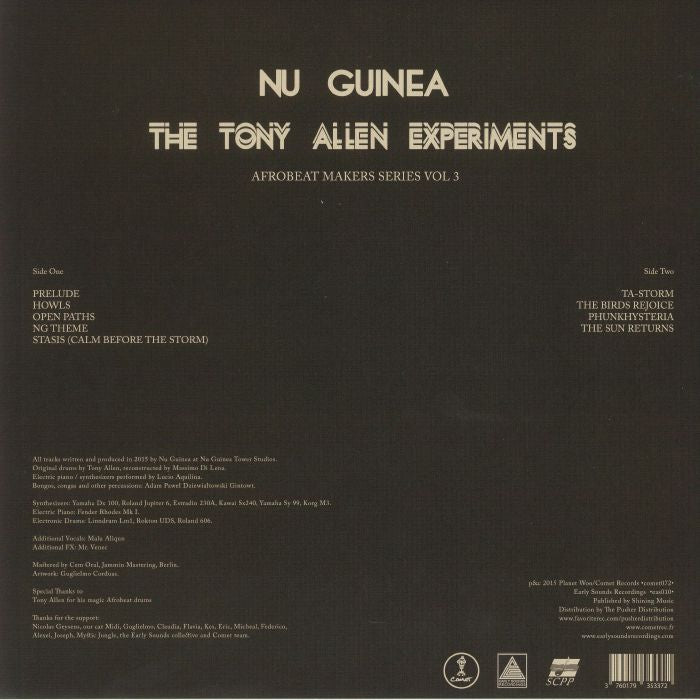 The Tony Allen Experiments: Afrobeat Makers Series Vol 3 - Nu Guinea