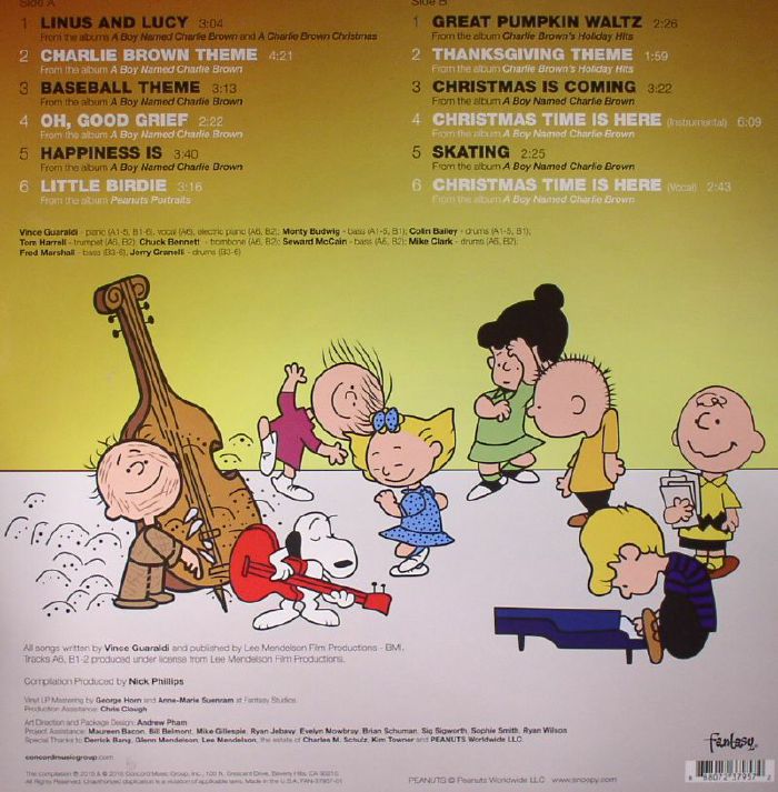 Peanuts Greatest Hits (Picture Disc) - Vince Guaraldi Trio