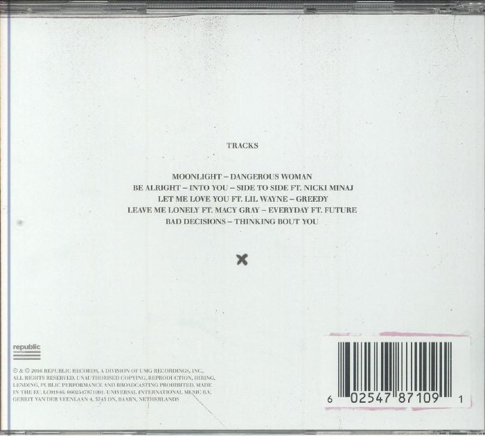 Dangerous Woman - Ariana Grande (CD)