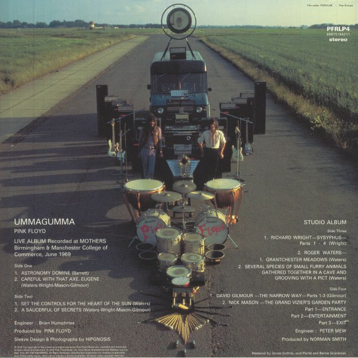 Ummagumma - Pink Floyd (2 LP Gatefold Edition)