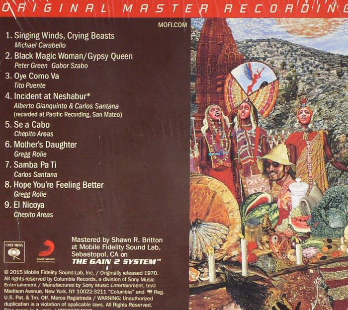 Abraxas - Santana (CD)