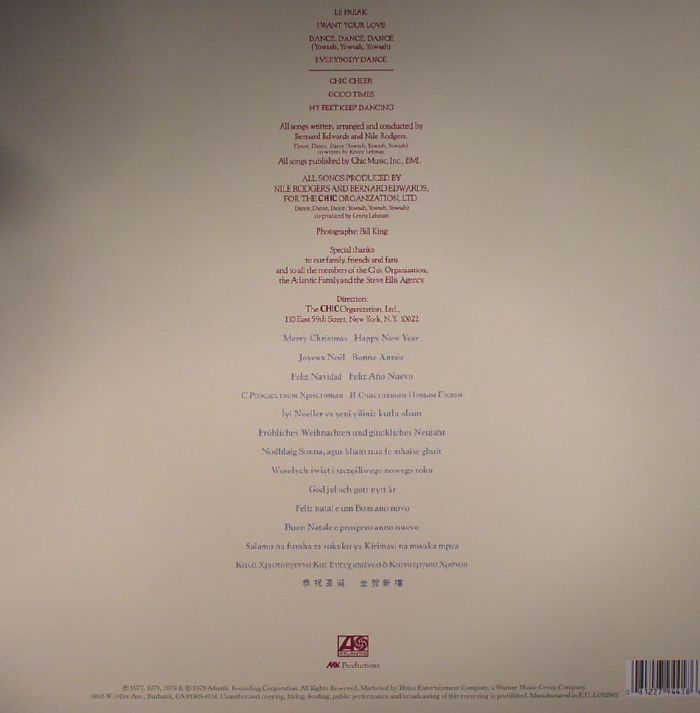 Les Plus Grands Succes de Chic: Chic's Greatest Hits - Chic