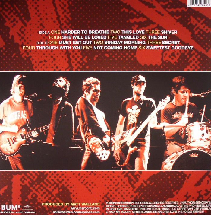 Songs About Jane - Maroon 5