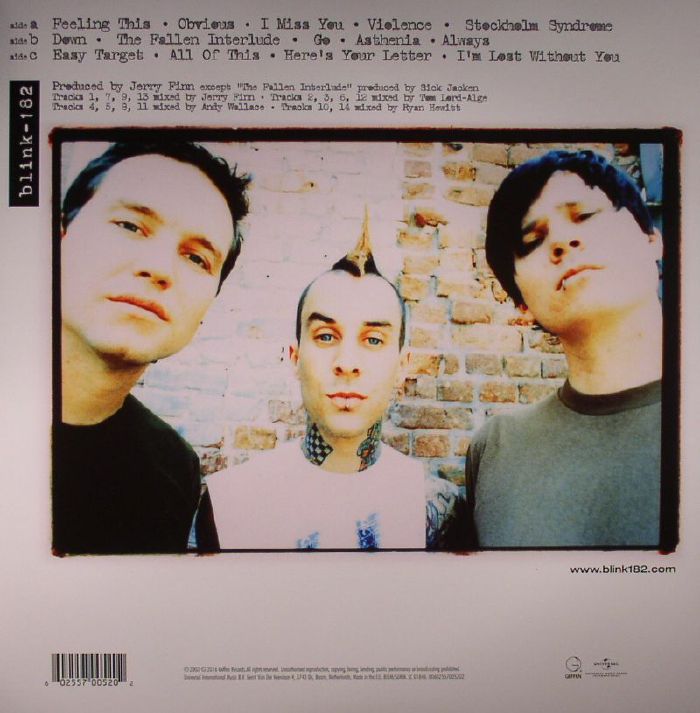 Blink 182 (Reissue) - Blink 182