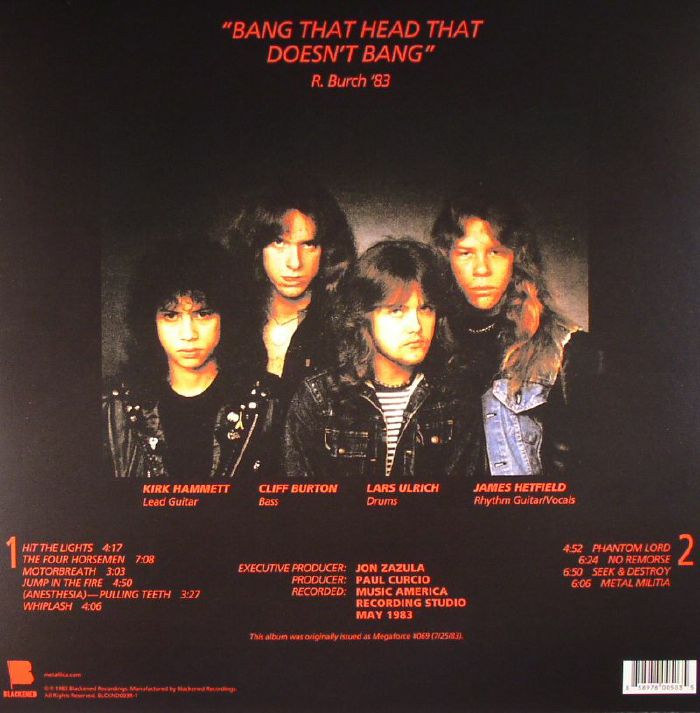 Kill Em All (Remastered) - Metallica