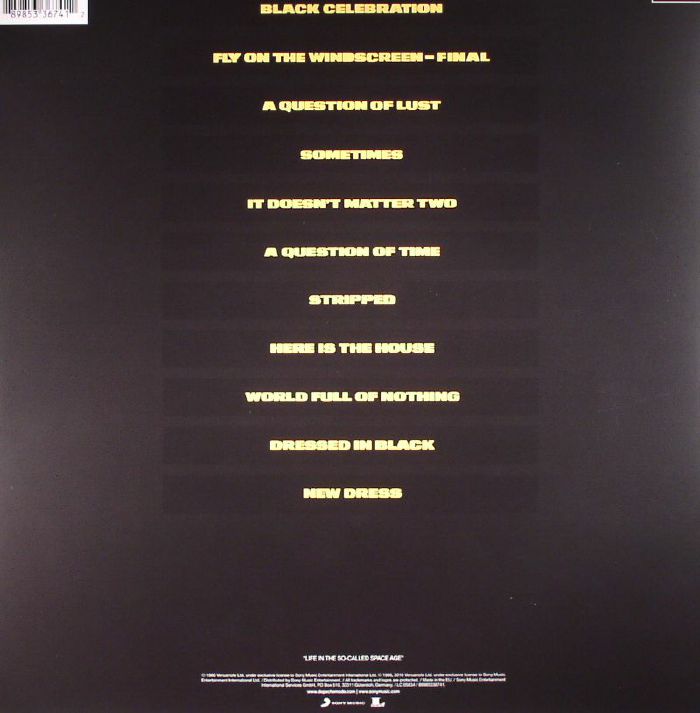 Black Celebration (Reissue) - Depeche Mode