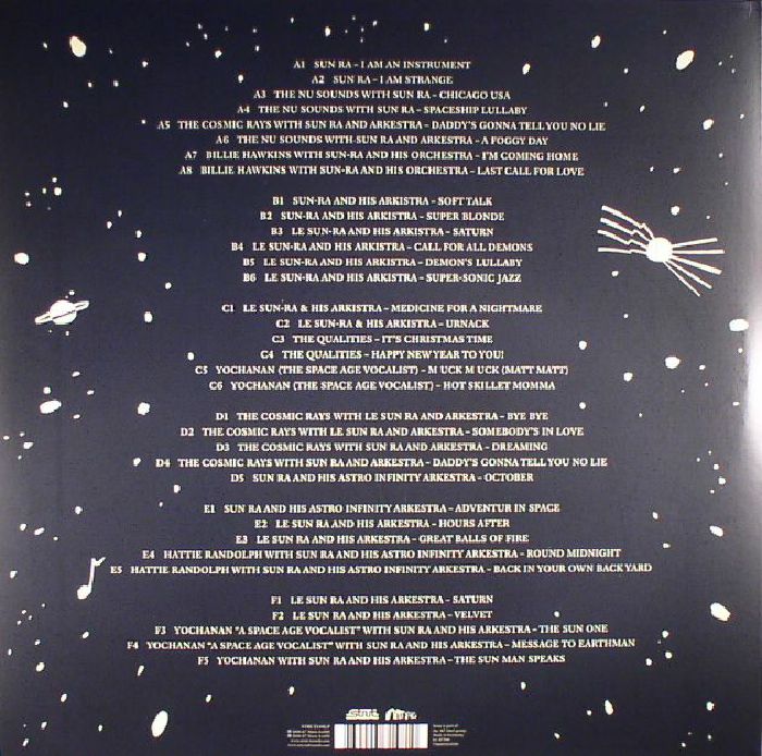Singles: the Definitive 45s Collection Vol 1:1952-1961 (3xLP) - Sun Ra / Various