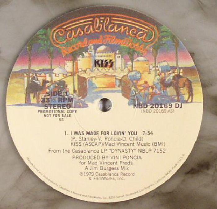I Was Made for Lovin' You (Renkli Plak) - KISS