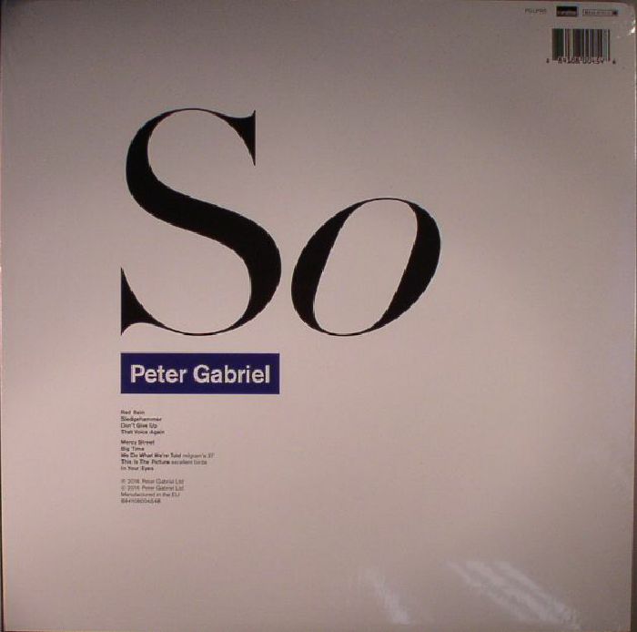 So (Half Speed Remastered) - Peter Gabriel