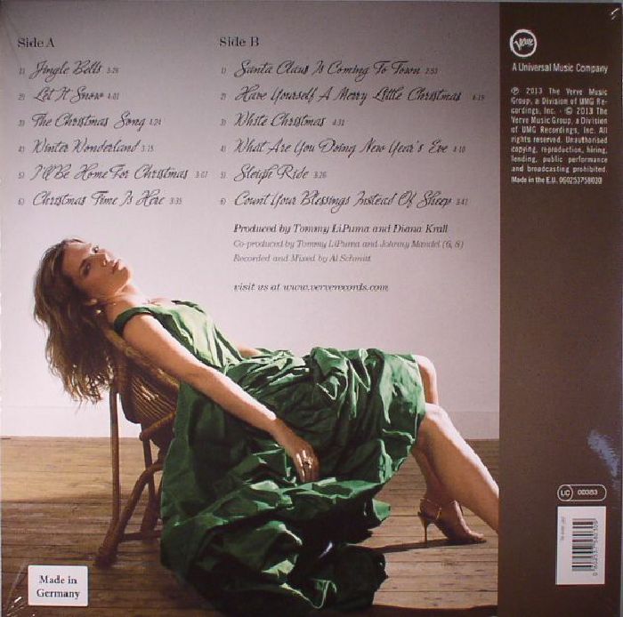 Christmas Songs (Reissue) - Diana Krall feat the Clayton / Hamilton Jazz Orchestra