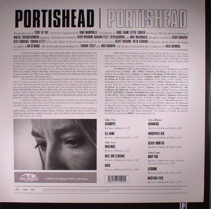 Portishead (Reissue) - Portishead