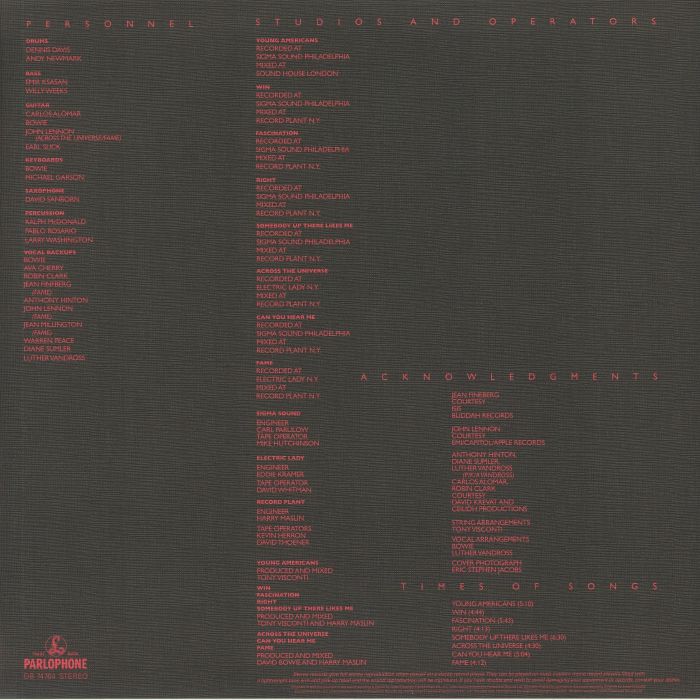 Young Americans (Remastered) - David Bowie