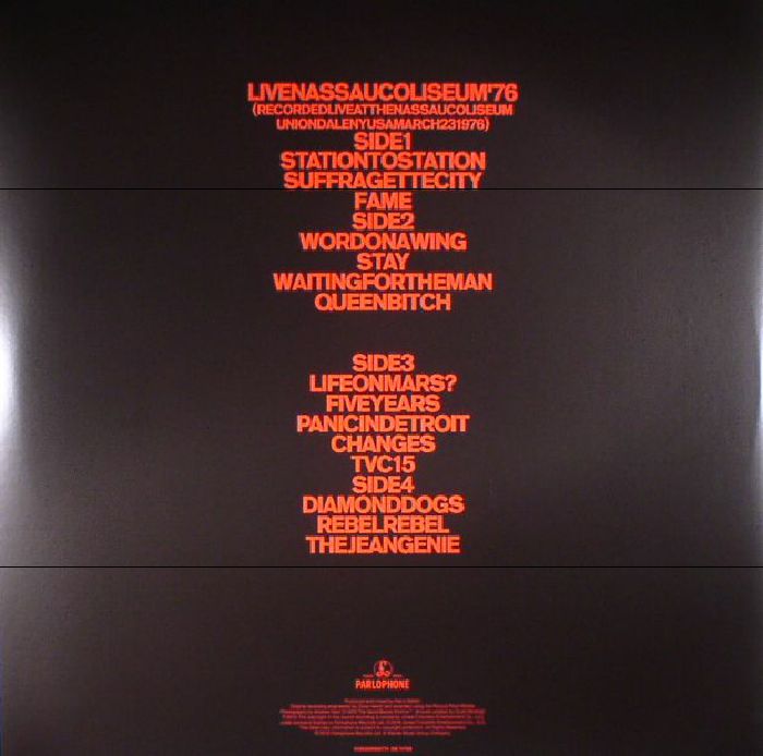 Live Nassau Coliseum '76 (Remastered) - David Bowie