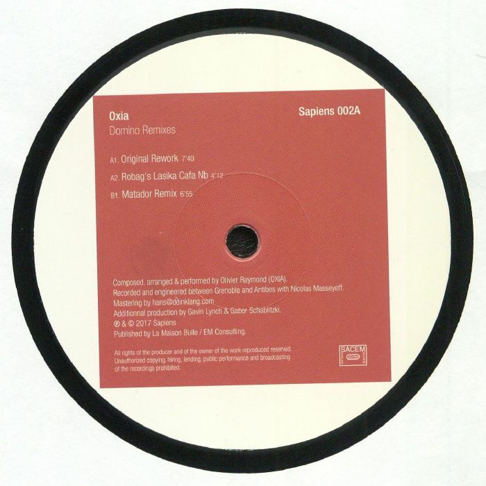 Domino Remixes Vol 1 - Oxia