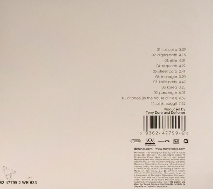 White Pony - Deftones (CD)