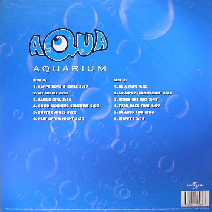 Aquarium (Remastered) (Record Store Day 2017) - Aqua