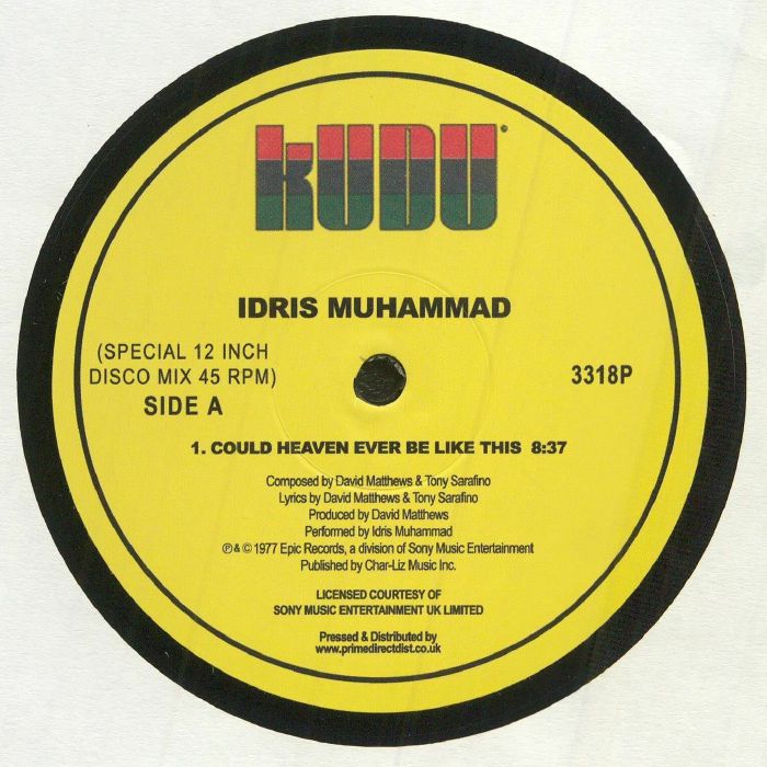Could Heaven Ever Be Like This (Record Store Day 2017) - Idris Muhammad