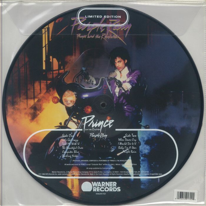 Purple Rain (Remastered) (Picture Disc) - Prince & the Revolution