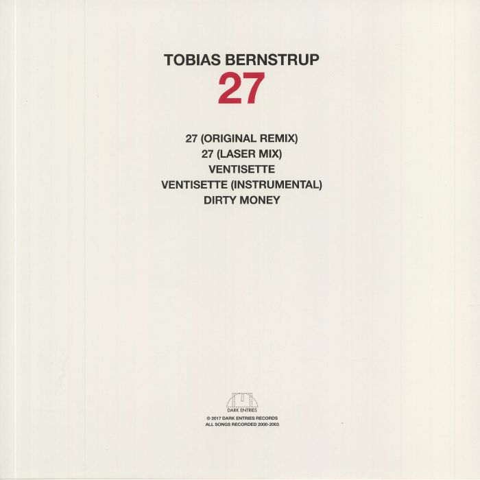 27 (Reissue) - Tobias Bernstrup