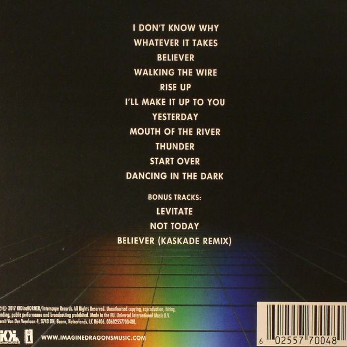 Evolve: Deluxe Edition - Imagine Dragons (CD)
