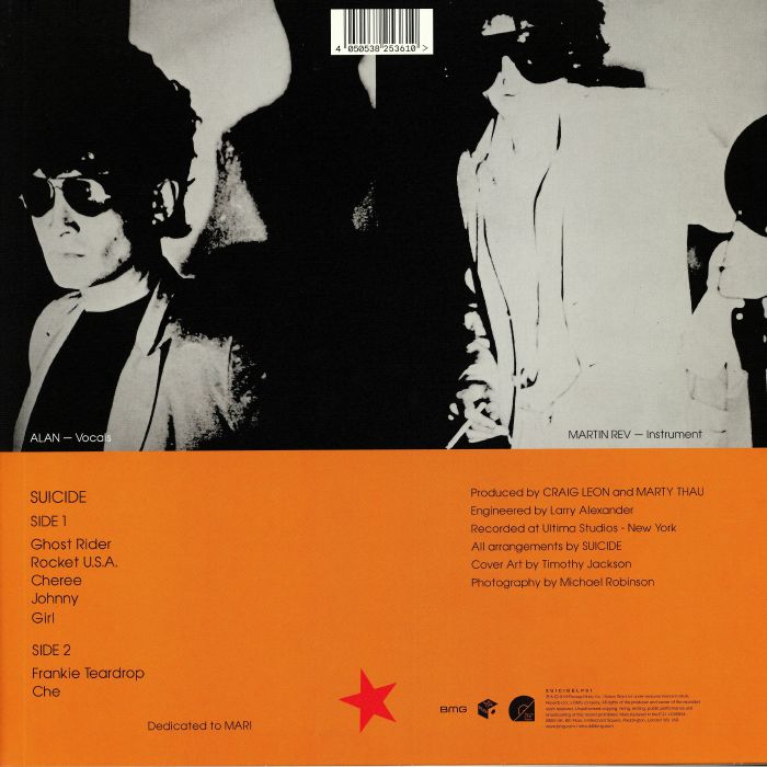 Suicide (Reissue) (Red Vinyl) (Art Print Hediyeli) - Suicide