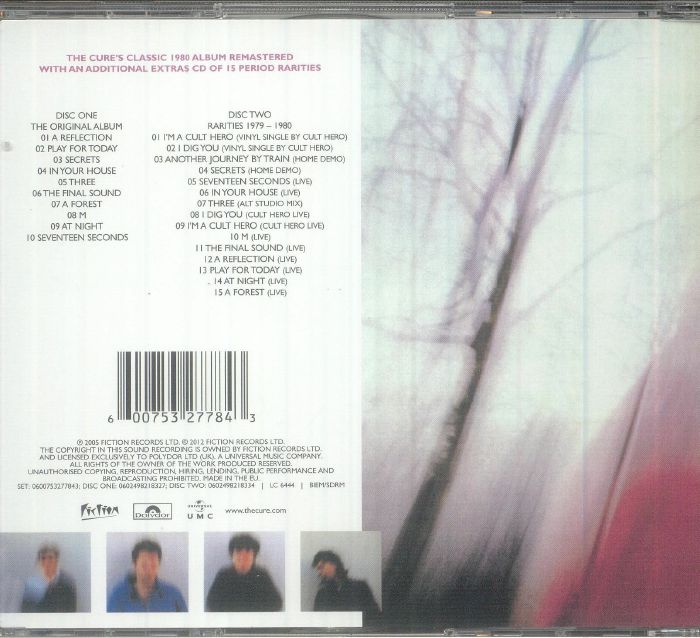 Seventeen Seconds (Remastered) - The Cure (CD)