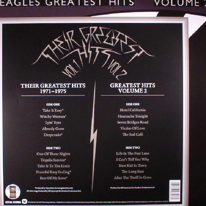 Their Greatest Hits Volumes 1 & 2 - Eagles