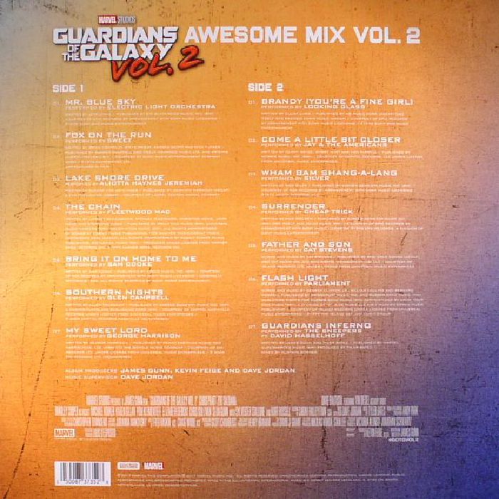 Guardians of the Galaxy: Awesome Mix Vol 2 (Soundtrack) - Various