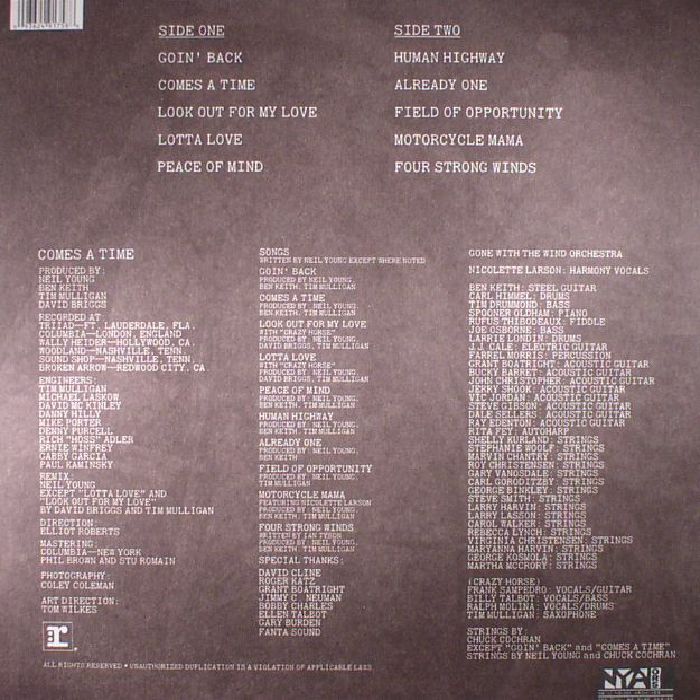 Comes a Time (Reissue) - Neil Young