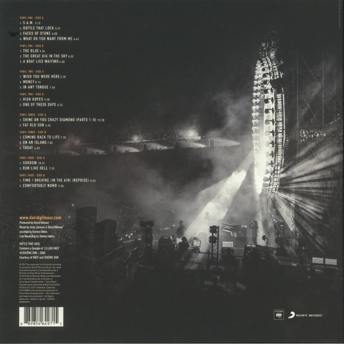 Live at Pompeii (4xLP) (Booklet Hediyeli) - David Gilmour