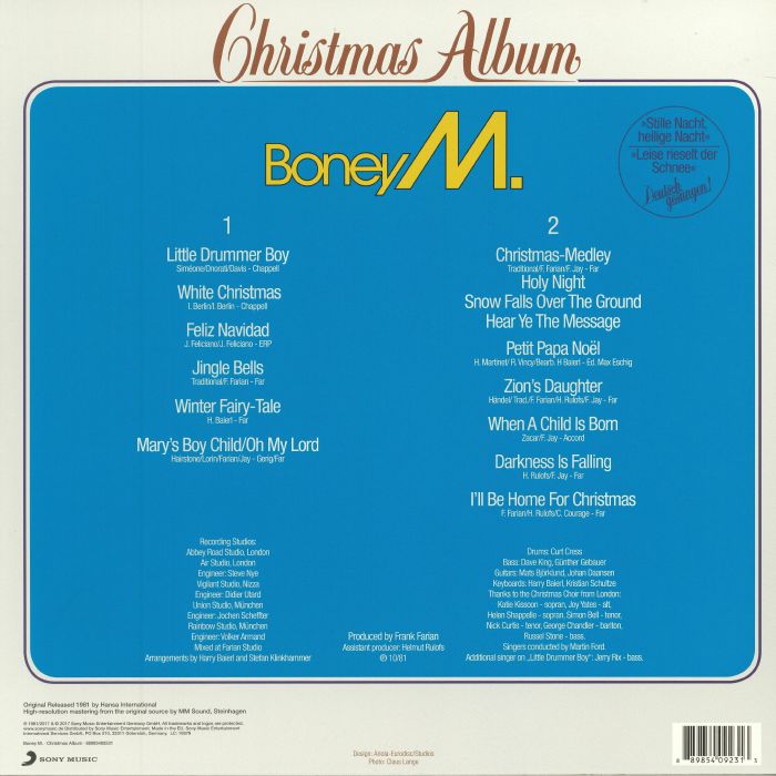 Christmas Album (Reissue) - Boney M