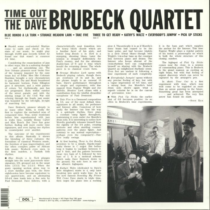 Time Out (Reissue) - Dave Brubeck Quartet