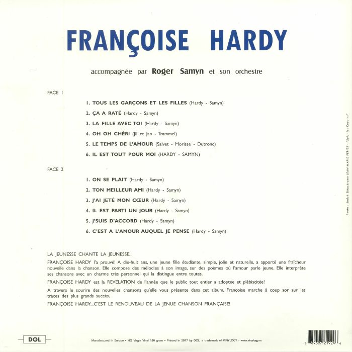Francoise Hardy (Reissue) - Francoise Hardy