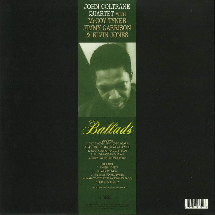 Ballads (Reissue) - John Coltrane Quartet
