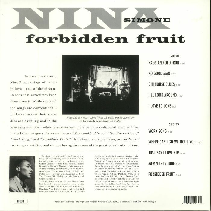 Forbidden Fruit (Reissue) - Nina Simone