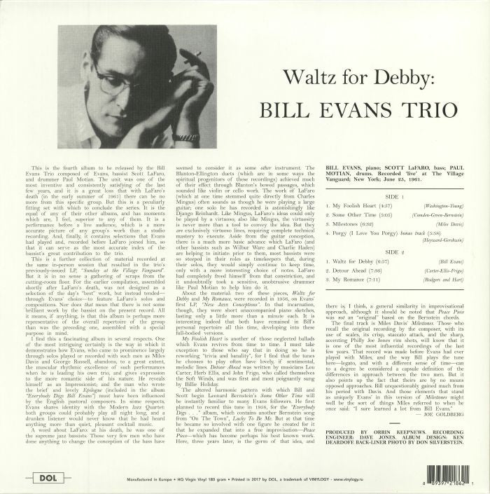 Waltz for Debby - Bill Evans Trio