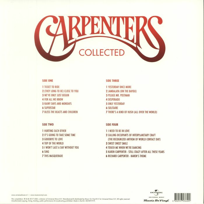 Collected - Carpenters