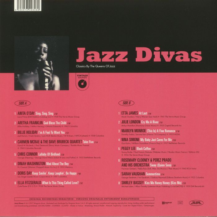 Jazz Divas: Classics from the Queens of Jazz - Various
