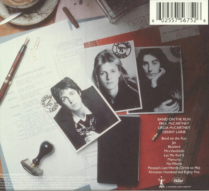 Band on the Run - Paul Mccartney / Wings (CD)