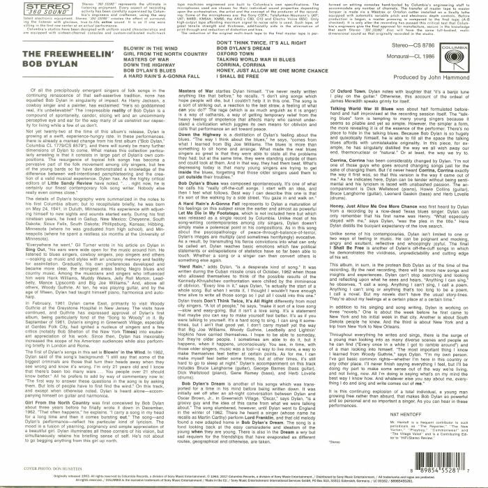 The Freewheelin' Bob Dylan (Reissue) - Bob Dylan
