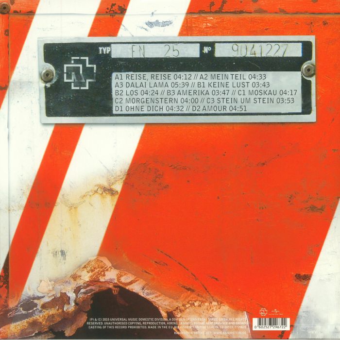 Reise Reise (Remastered) - Rammstein